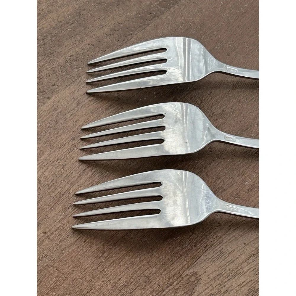 Reed & Barton Seychilles Seashell Salad Forks Set of‎ 3